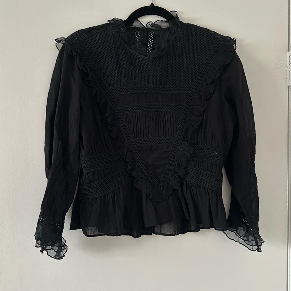 Black Doen Longsleeve top
